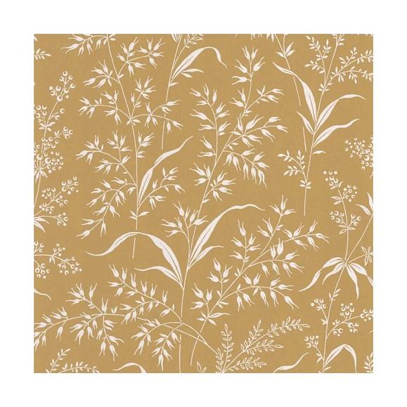 Обои Casadeco 200282442 Grass Field Jaune ocre