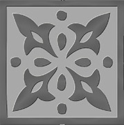TOZZ.LADY SILVER 7,2X7,2