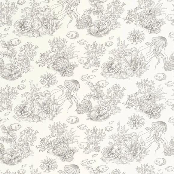 Обои Casadeco 201479101 Côte Sauvage Gris mouette