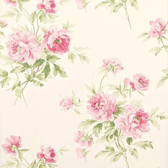 Обои Sanderson DCAVAD101 Rose/Cream Adele