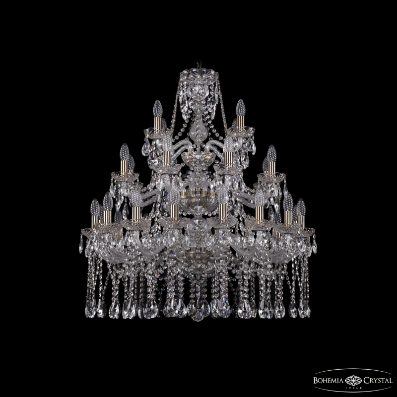 Подвесная люстра Bohemia Ivele Crystal 1413/16+8+4/300/3d Pa