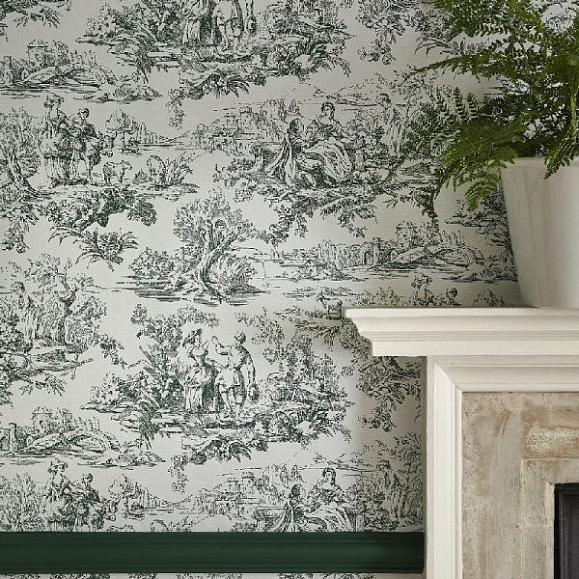 Обои Little Greene 0263LOPUCKZ Lovers' Toile Puck