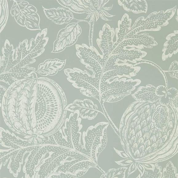 Обои Sanderson 216761 Cantaloupe English Grey