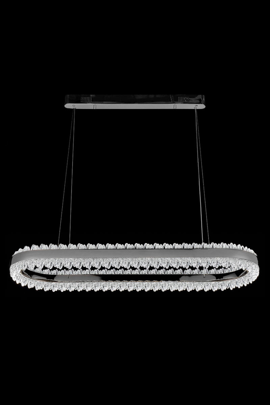 Подвесная люстра Michel LE7720/1050L Black Chrome