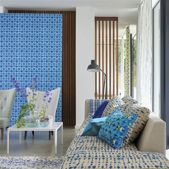 Обои Designers Guild PDG1160/04 Shibori Cobalt