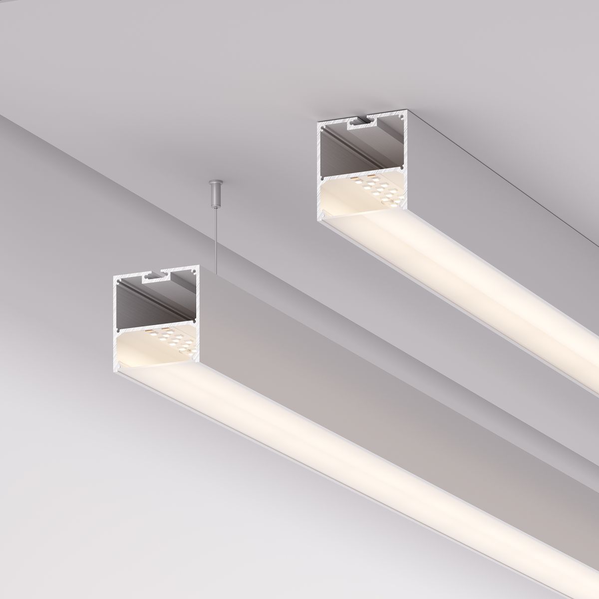 Профиль Arlight SL-LINE-5050-2000 WHITE (BY) (Алюминий) 062804