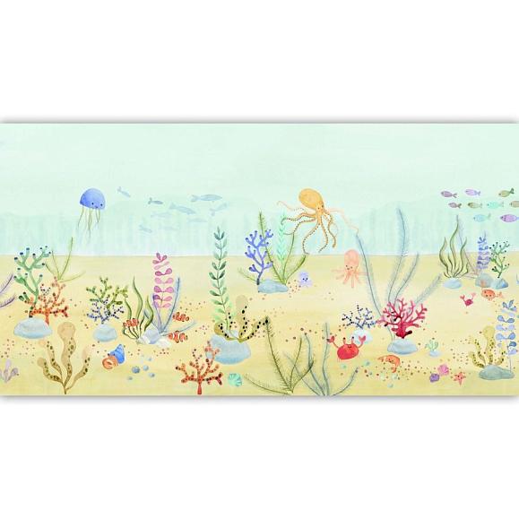 Бордюр Casadeco 200730073 Ocean Floor Multico