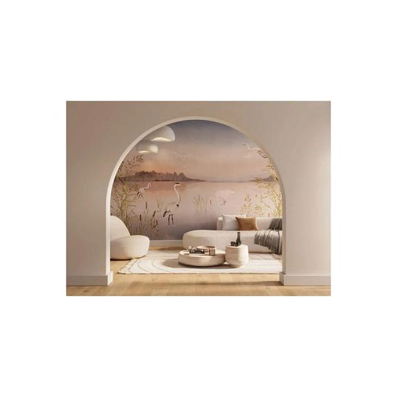 Панно Casadeco 200034311 Marais Sauvage Rose crepuscule