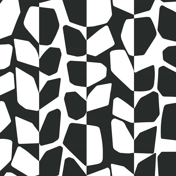 Обои York BW3893 Primitive Vines Black/White