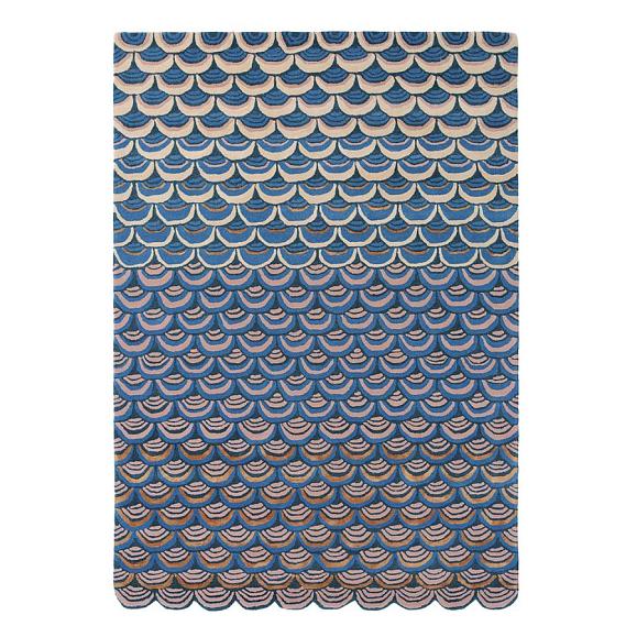 Ковер Ted Baker 160008 (140x200) Masquerade Blue 200 x 140 см