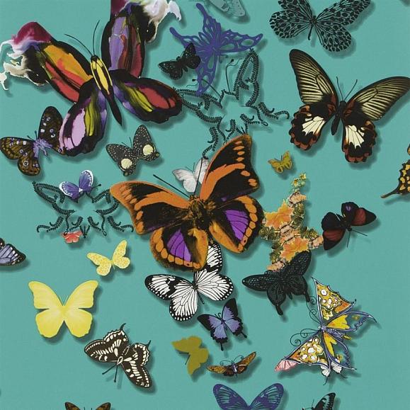 Обои Christian Lacroix PCL008/03 Butterfly Parade Lagon