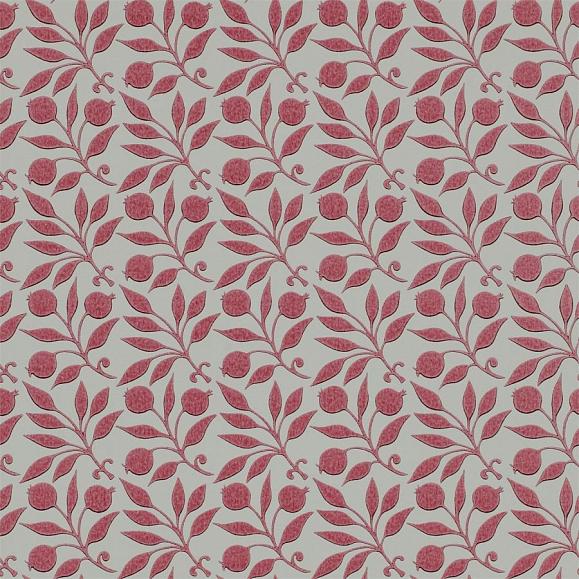 Обои Morris 214704 Honeysuckle & Tulip Emerald/Russet