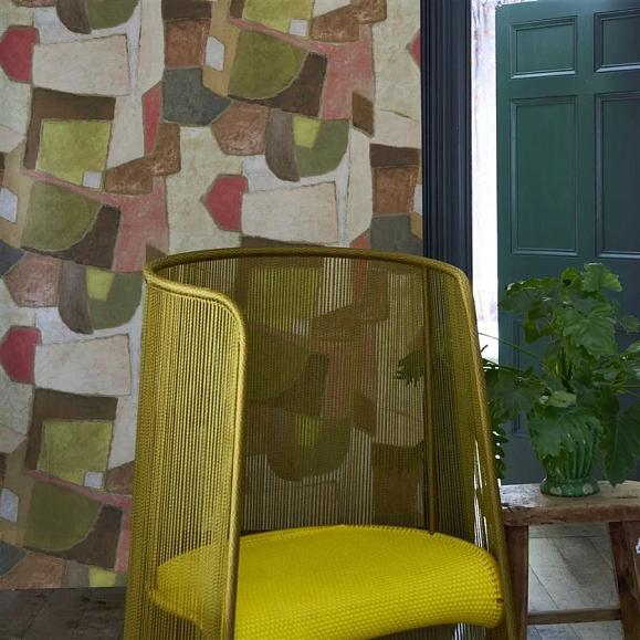 Панно Designers Guild PDG1201/02 Clay Collage Terracotta