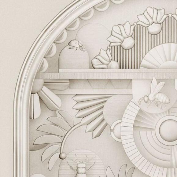 Панно Arte MO5056 Greenhouse Gathering Arch Oyster White