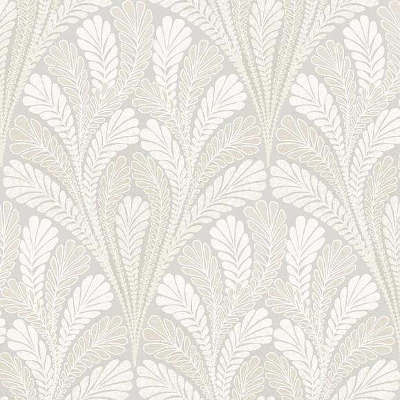 Обои York DM5022 Shell Damask Grey