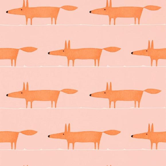 Обои Scion 112816 Mr Fox Milkshake/Rose