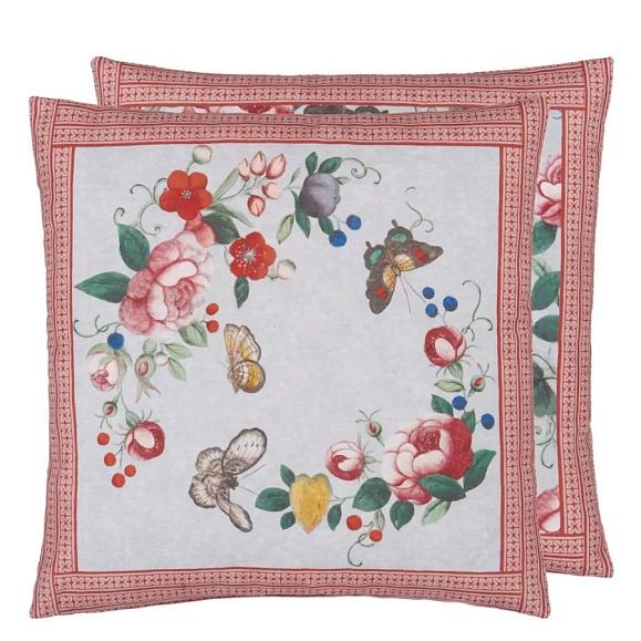 Подушка CCJD5088, Flower Fan, Sky Blue, John Derian 50 x 50см