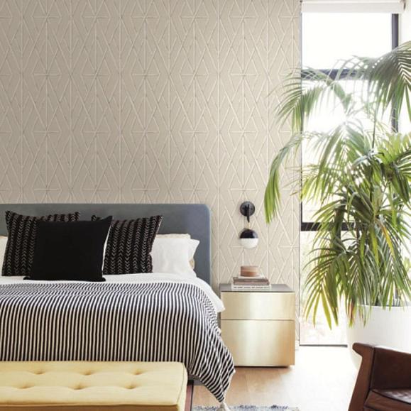 Обои York CV4450 Riviera Bamboo Trellis Sand