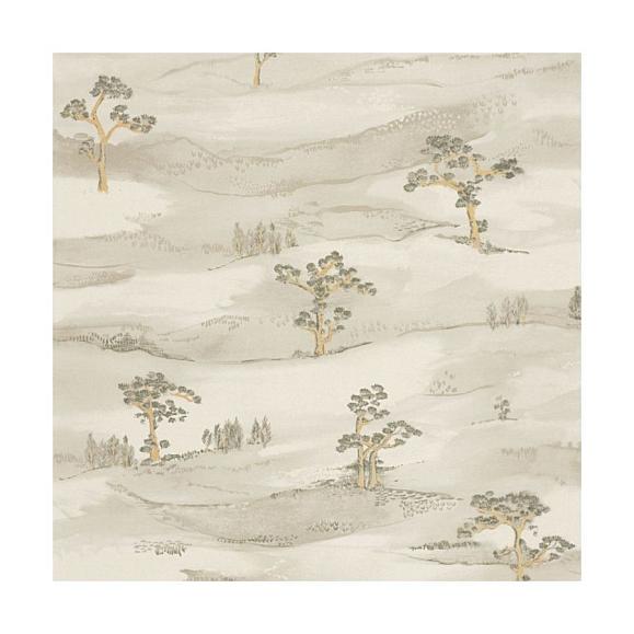 Обои Casadeco 88747199 Mokuso Vert lichen