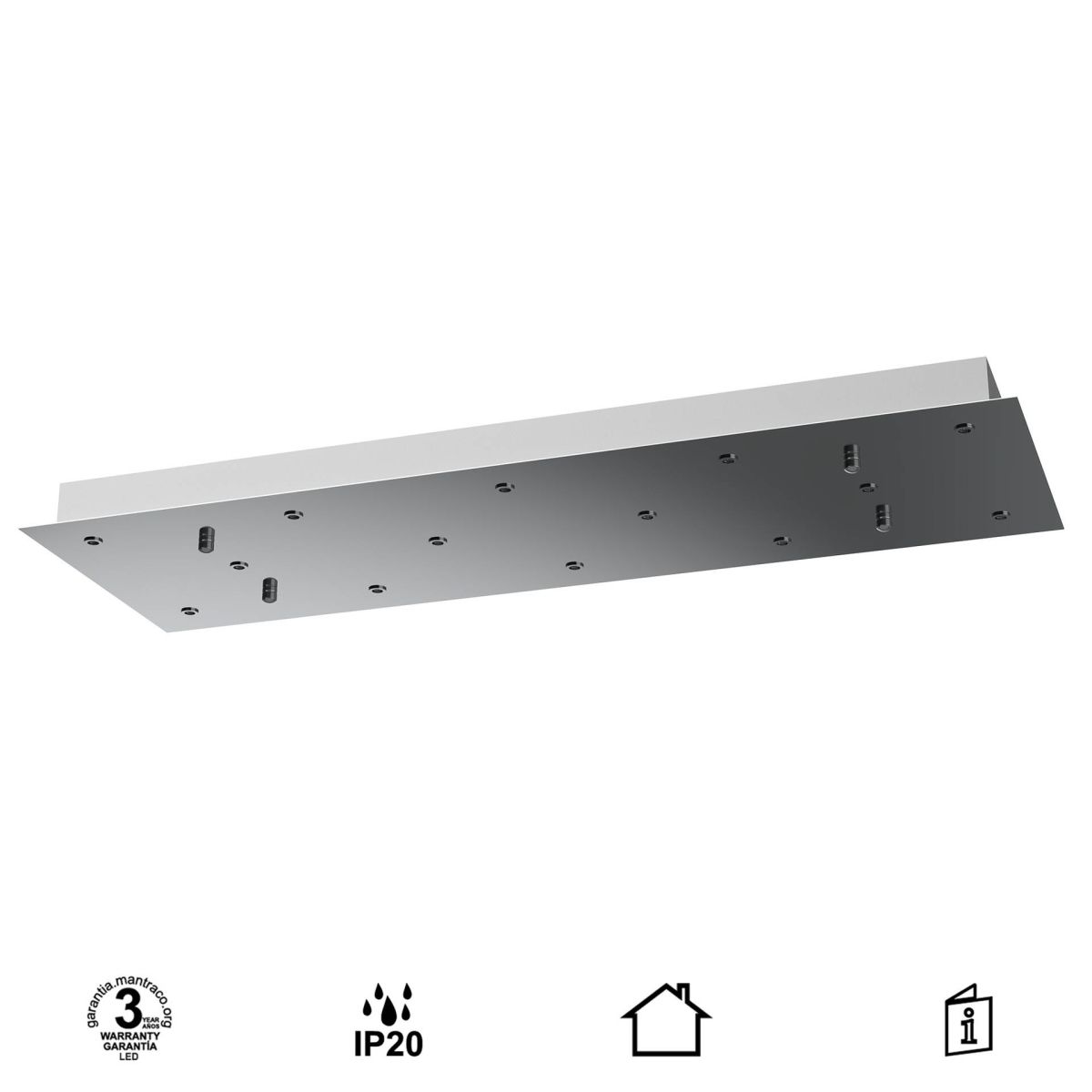 Основание потолочное 14L Mantra Modular Light Florones 9391