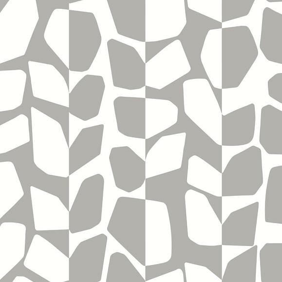 Обои York BW3895 Primitive Vines Silver Metallic