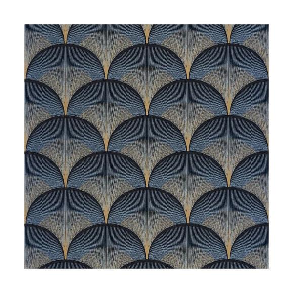 Обои Casadeco 88666404 Broadway Bleu orage