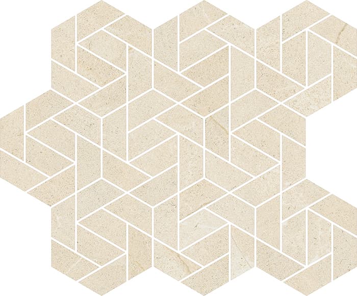 Metropolis Desert Beige Mosaico Icon Nat 28.6x34.7
