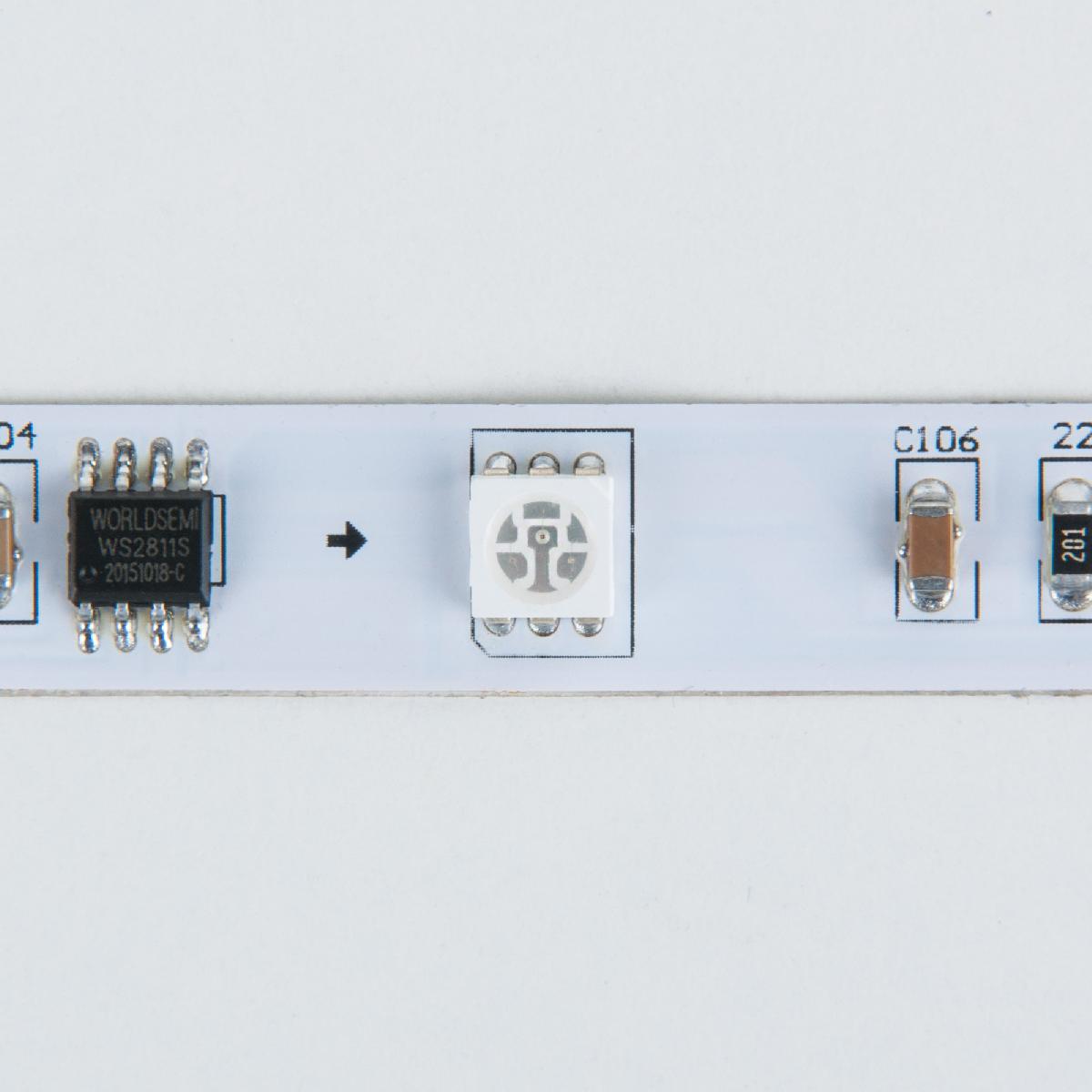 Светодиодная лента Elektrostandard 12V 7,2W 30Led 5050 IP20 RGB, 5м 4690389040160 a027833