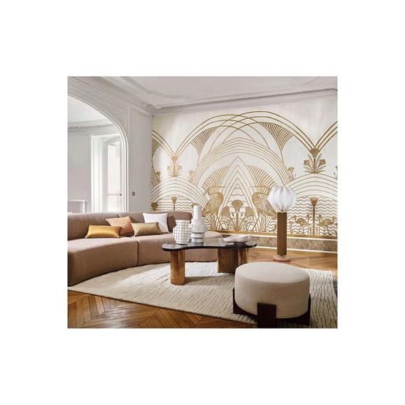 Панно Casamance 76193160 Éléphantine Blanc/doré