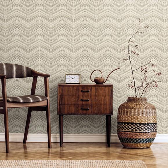 Обои York BW3912 Petite Watercolor Chevron Linen