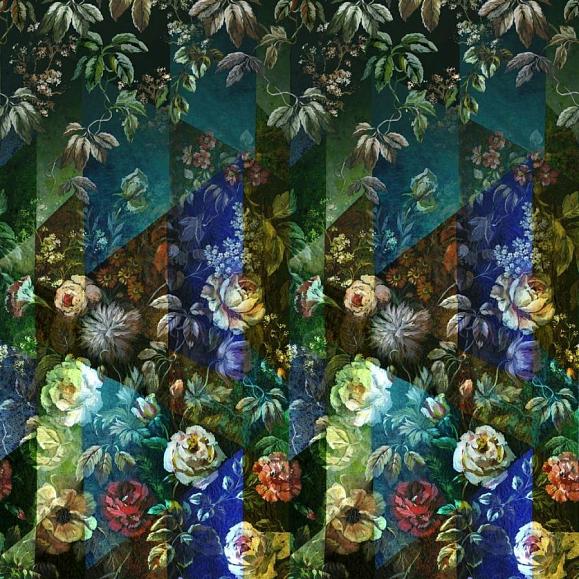Панно Designers guild PDG1131/01 Minakari Cobalt