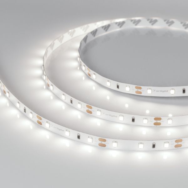 Светодиодная лента Arlight RT-A60-8mm 12V Day5000 CRI98 (7.2 W/m, IP20, 2835, 5m) 021404(2)