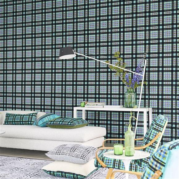 Обои Designers guild PDG1143/02 Chennai Azure