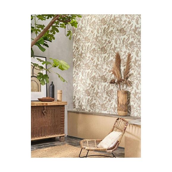 Обои Casadeco 88161425 Etourneau Beige cognac