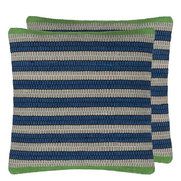 Подушка CCDG1499, Muara Outdoo, Cobalt, Designers Guild 50 x 50см