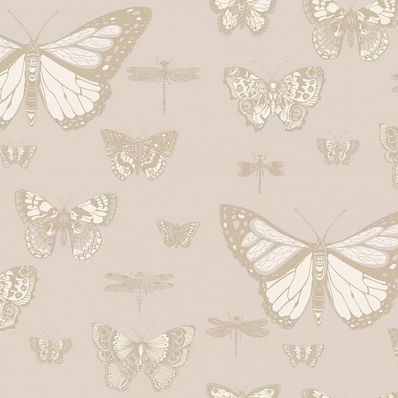 Обои Cole & Son 103/15064 Butterflies & Dragonflies