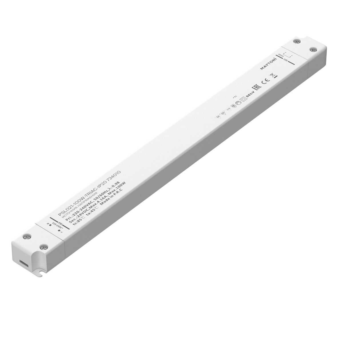 Источник напряжения Maytoni Triac 100Вт DC24В IP20 734010