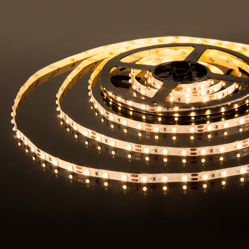 Светодиодная лента Elektrostandard 24V 9,6W 120Led 2835 IP65 теплый белый, 5м 4690389167522
