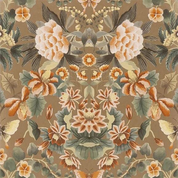 Обои Designers Guild PDG1156/06 Ikebana Damask Gold