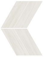ATLAS CONCORDE MARVEL STONE Bianco Dolomite Chevron Lappato Лаппатированный