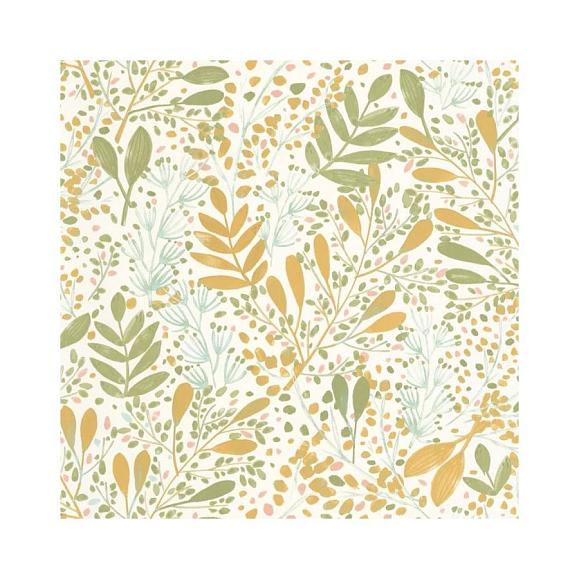 Обои Caselio 101690369 Green Life Joy Vert orange