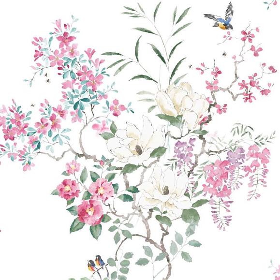 Панно Sanderson DWAP216306 Blossom/Leaf Magnolia & Blossom Panel B
