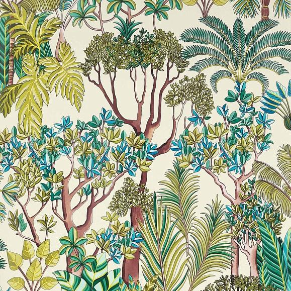 Обои Manuel Canovas 03094-01 Morny Turquoise