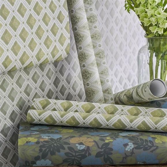Обои English Heritage PEH0002/04 Amsee Geometric Lichen