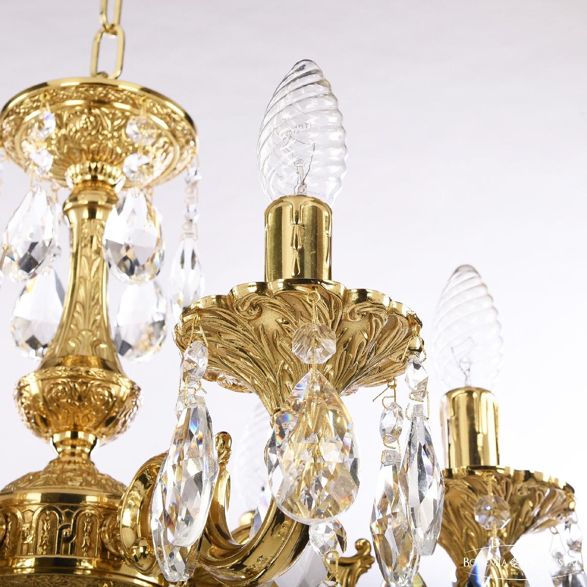 Подвесная люстра Bohemia Ivele Crystal Verona 72101/6/125 A G