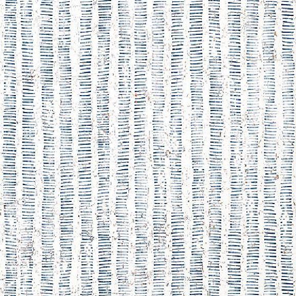 Обои Thibaut T12815 Cork Forest Navy and White