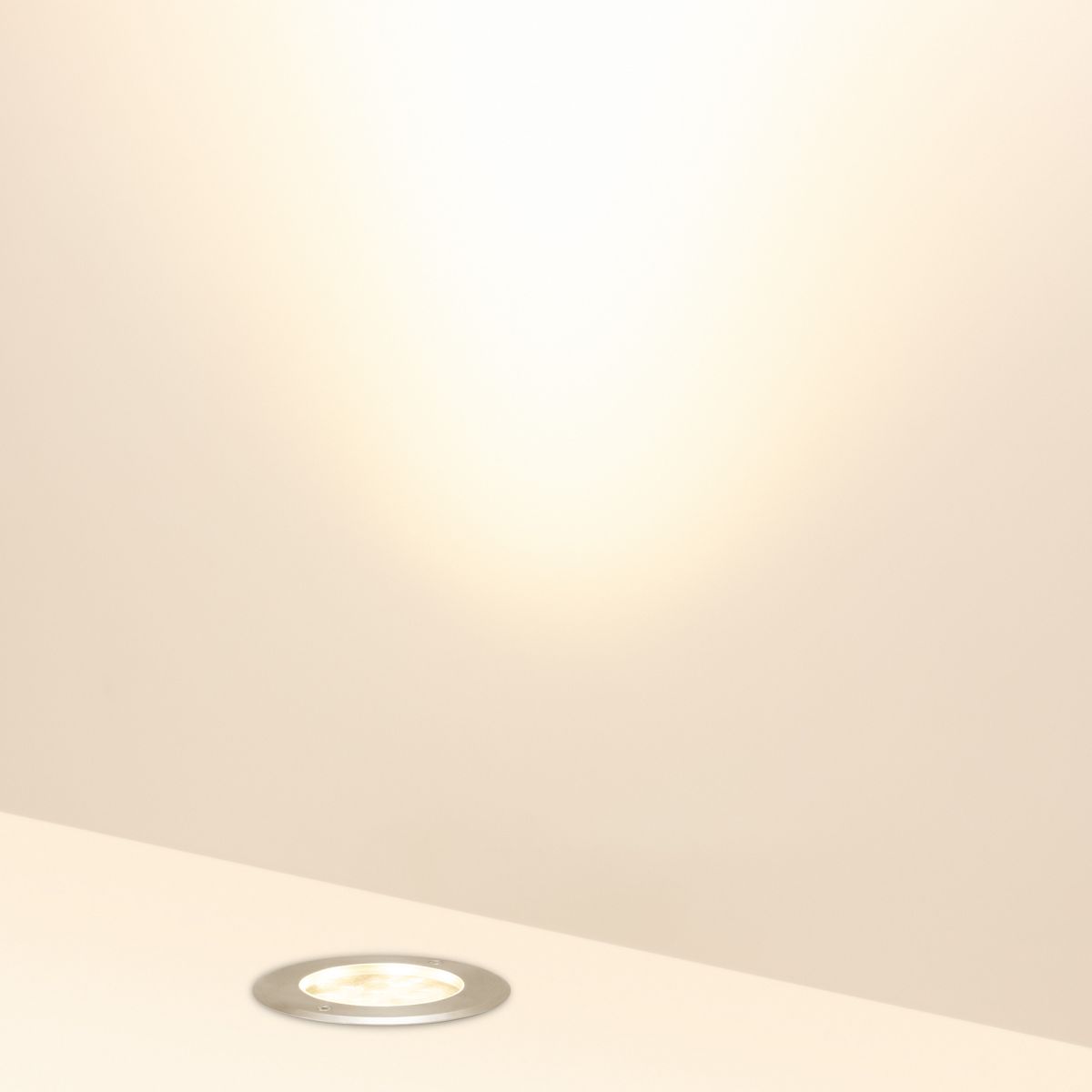Ландшафтный светильник Arlight LTD-DAFNA-GROUND-R180-25W Warm3000 (SL, 45 deg, 230V) (IP67 Металл) 061204
