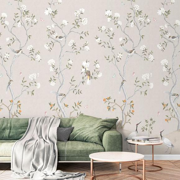 Панно Aura 1911-2 Chinoiserie Mural Beige