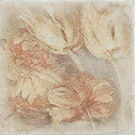 Inserto Ottocento Botticino S/3 10x10 (4 Цветка)