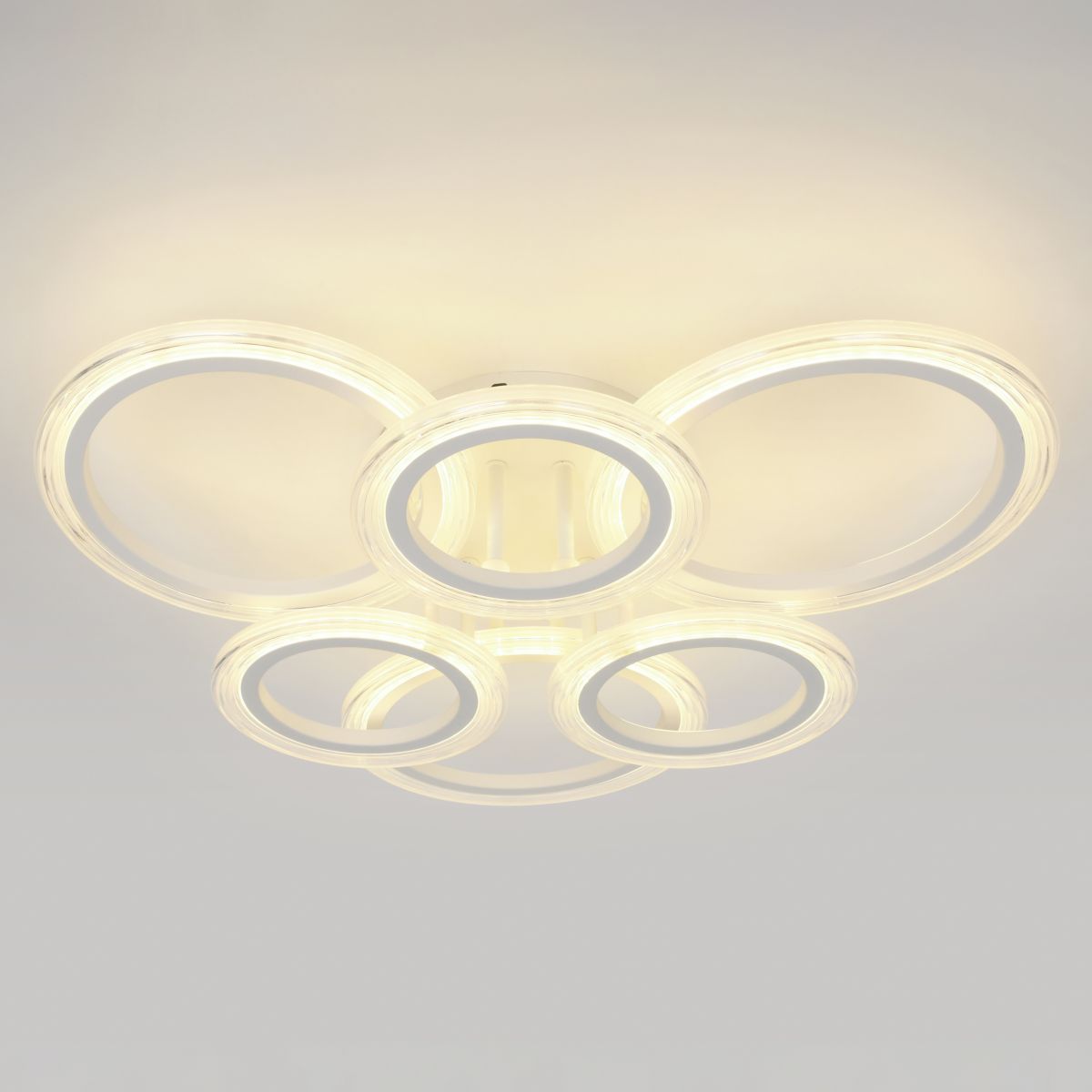 Потолочный светильник Эра Модерн Ring CLL-1-90W 3K-6,5K RC WH Б0069749